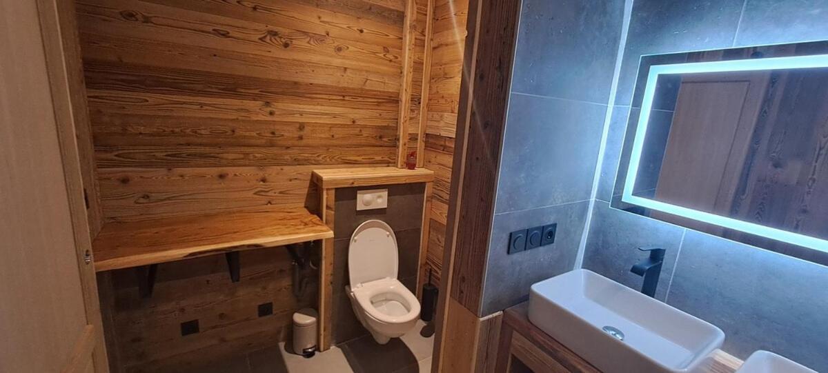 Maison A Moutiers 3 Vallees 4 Chambres 10 Pers Dış mekan fotoğraf